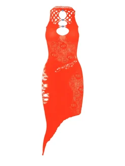 Tamika Dress in<Poster Girl Hot
