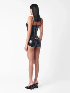 Tart Latex Top Black<Poster Girl Clearance