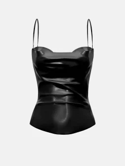 Tart Latex Top Black<Poster Girl Clearance