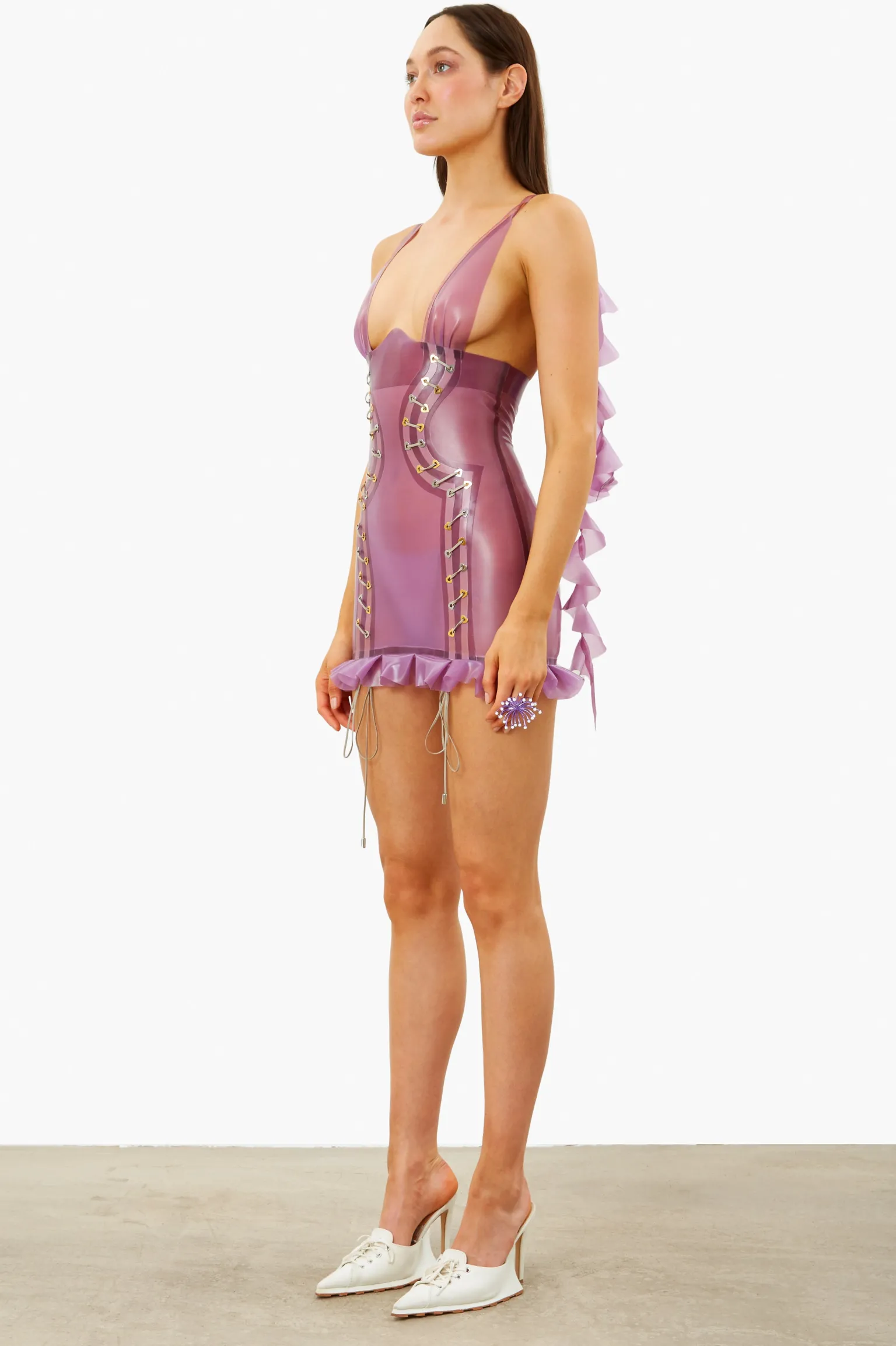 Tyra Latex Dress<Poster Girl Discount