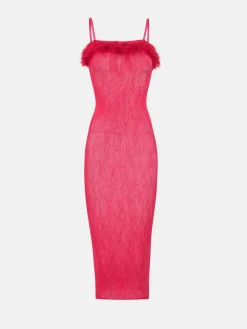 Vanderbeck Dress Red<Poster Girl