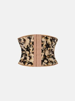 Waist Trainer Beige Leopard Print<Poster Girl Clearance
