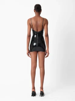 Whistle Latex Mini Dress<Poster Girl Outlet