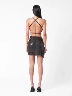 Winona Wrap Skirt Jet Black<Poster Girl Hot