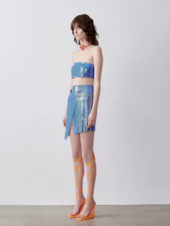 Winona Wrap Skirt Slush Puppy<Poster Girl New